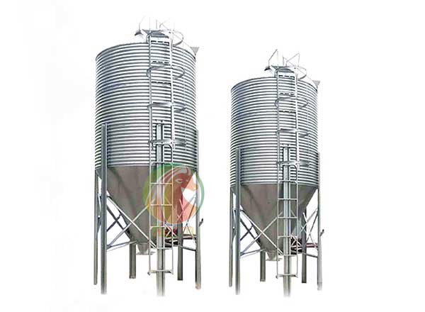 Small Feed Silos and Feed Storage Bins for Poultry Chicken Farm